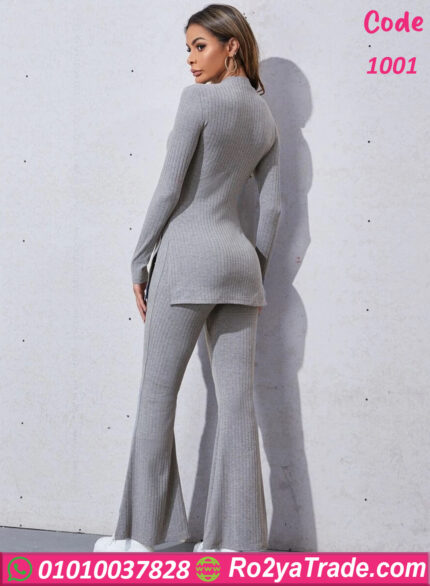 سوت حريمي قطعتين خروج - كود 1001