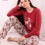 بيجامة حريمي مريحة - كود 1351