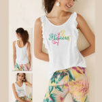 بيجامة نسائية أنيقة - كود 1375