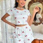 هوت شورت بناتي كرز - كود 14012