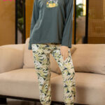 طقم بيجامة خريفي- كود 1714