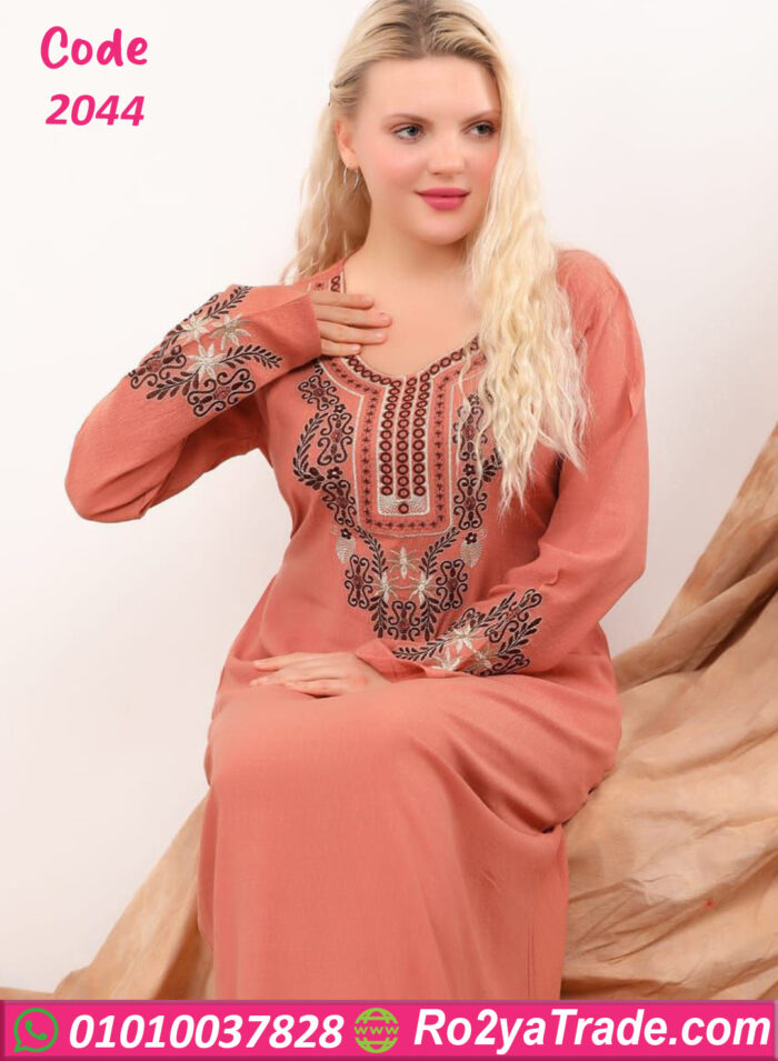 عبايه بيتي طويله - كود 2044