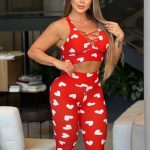 توب وبنطلون مثير - كود 2073