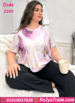 بيجامه قطعتين للعرايس - كود 2289