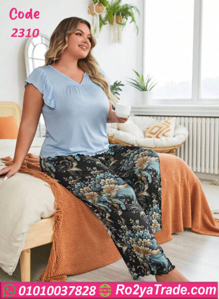 بيجامه صيفي أنيق - كود 2310