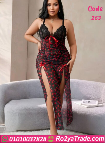قميص نوم كريز للمتزوجين - كود 263
