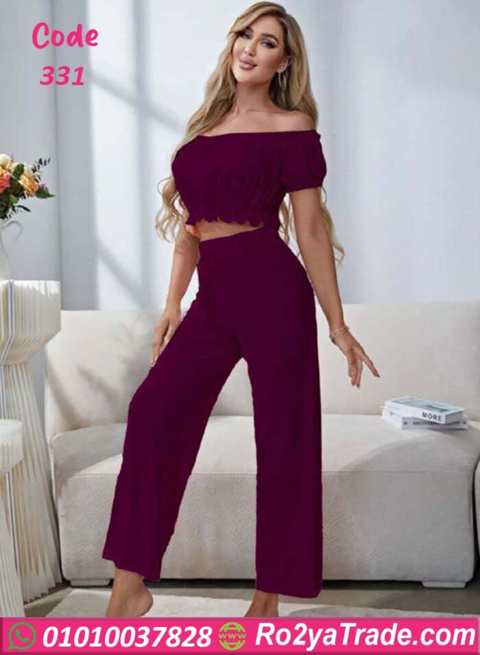 توب وبنطلون مثير للعروسه - كود 331