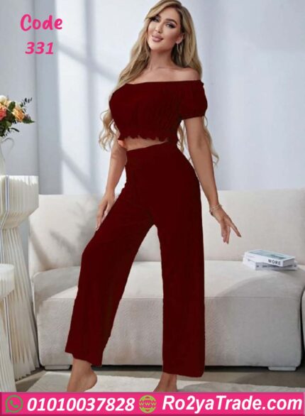 توب وبنطلون مثير للعروسه - كود 331