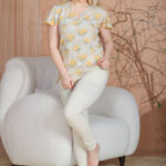 بيجامه نسائيه نعومة القماش - كود 4013