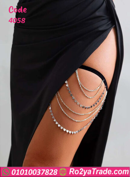سلسلة فخذ مزخرفة - كود 4058