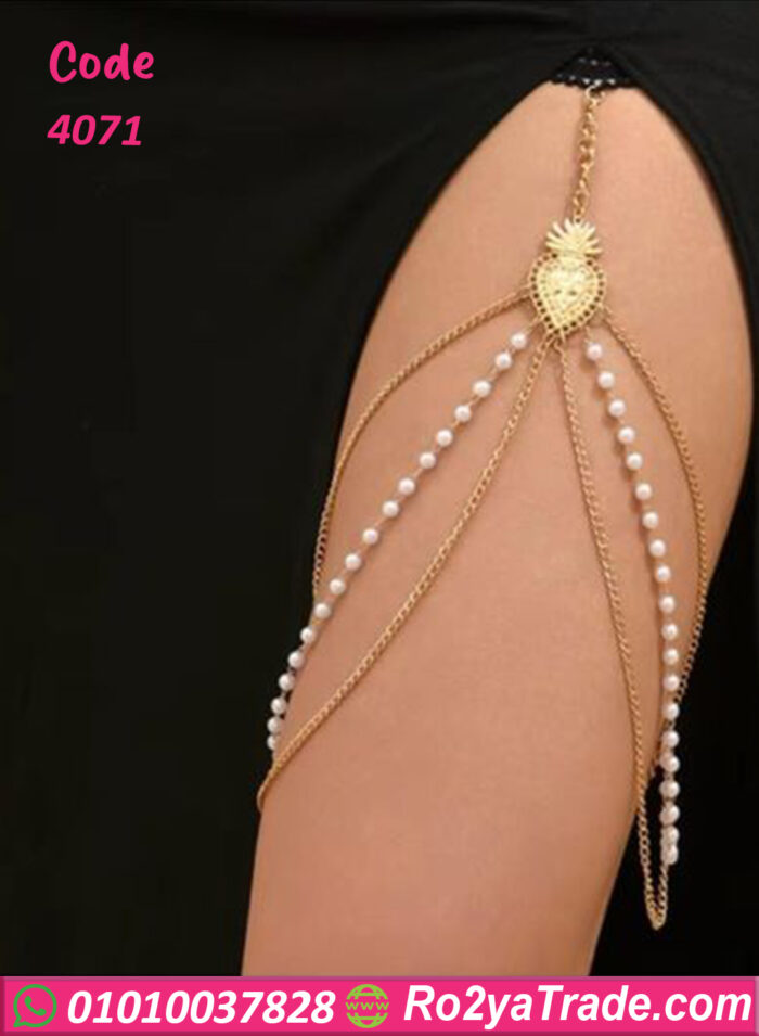 إكسسوار نسائي خلخال أنيق للغاية للأرجل - كود 4071