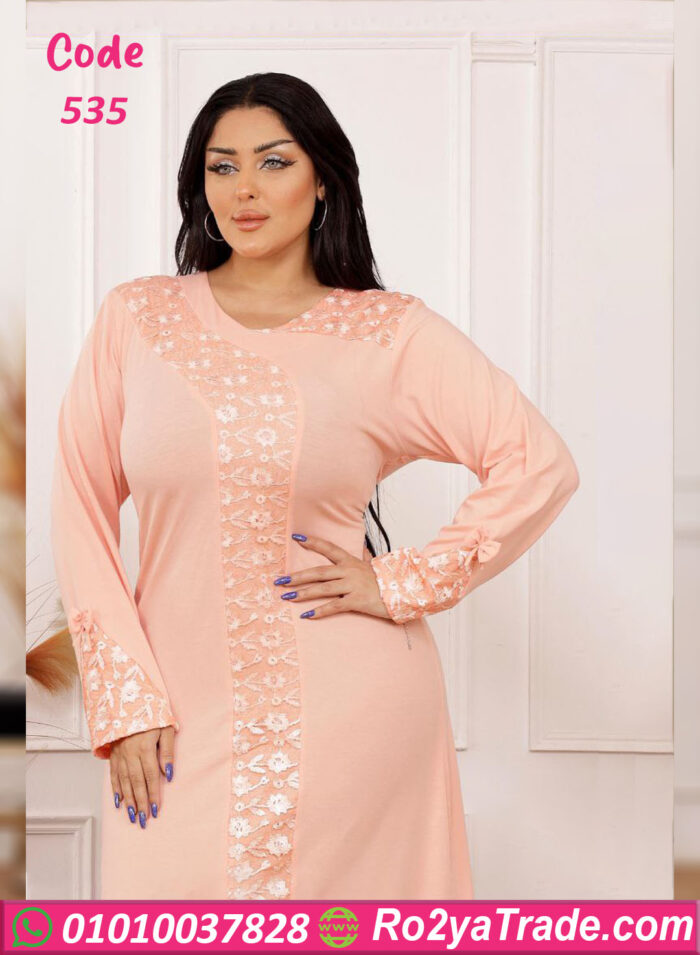 عبايه الأنوثة الجذابه - كود 535