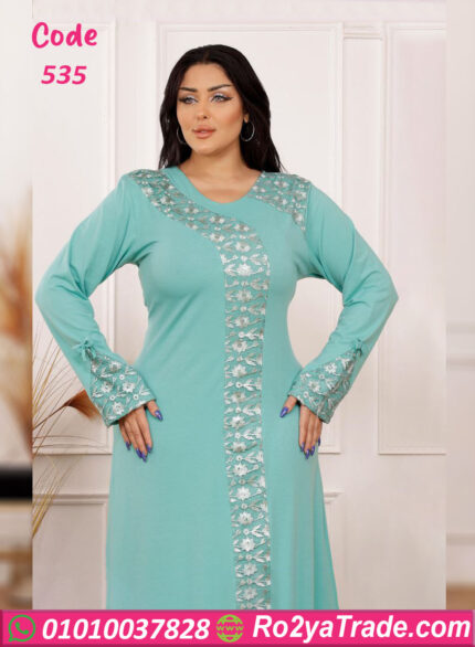 عبايه الأنوثة الجذابه - كود 535