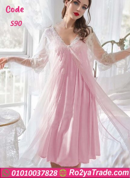 قميص نوم سكسي بروب تل - S90