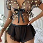 طقم هوت شورت مثير للعرايس - كود 196