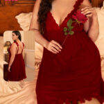 لانجري قصير وشفاف - كود 2069