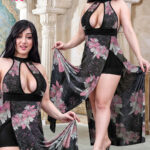 فستان لانجري قصير - كود 400