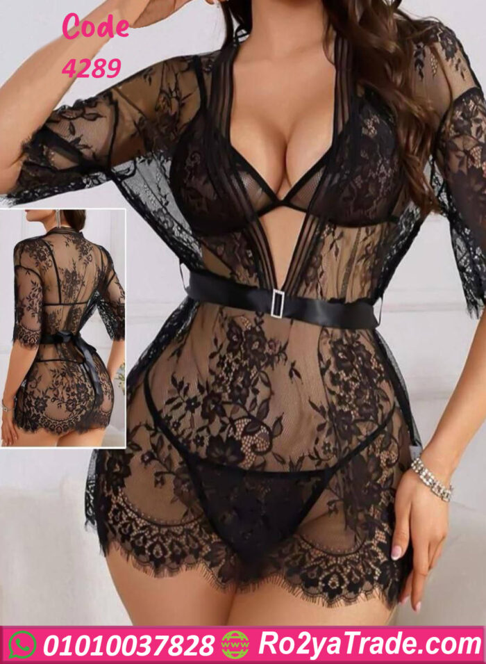 قميص نوم سكسي جريئ - كود 4289