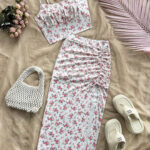 طقم قطعتين نسائي - كود 5126