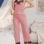 بيجامه ستان بروب نسائي - كود 5142