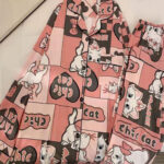 بيجامه حريمي قطن - كود 024