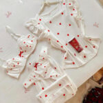 بيجامه حريمي 4 قطعه للعرايس - كود 071