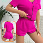 بجامه هوت شورت حريمي - كود 094