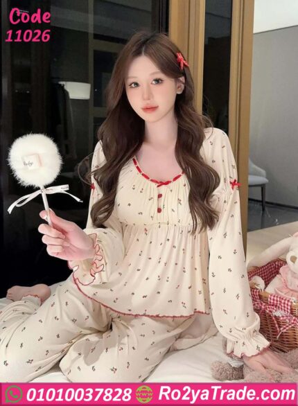 بيجامة حريمي مريحة - كود 11026