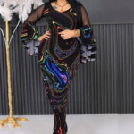 جلابيه دلع حريمي طويله - كود 1108