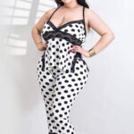 بيجامه نسائيه لصيف مرح 3قطع - كود 1287