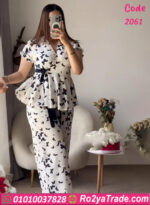 بيجامة حريمي مريحة - كود 2061