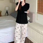 بيجامه قطن نسائي للعرايس - كود 2065