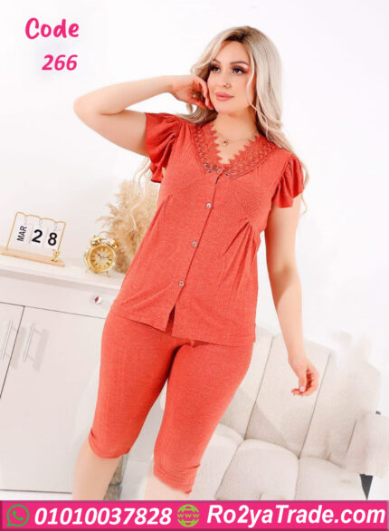 بجامه كت حريمي للعرايس - كود 266