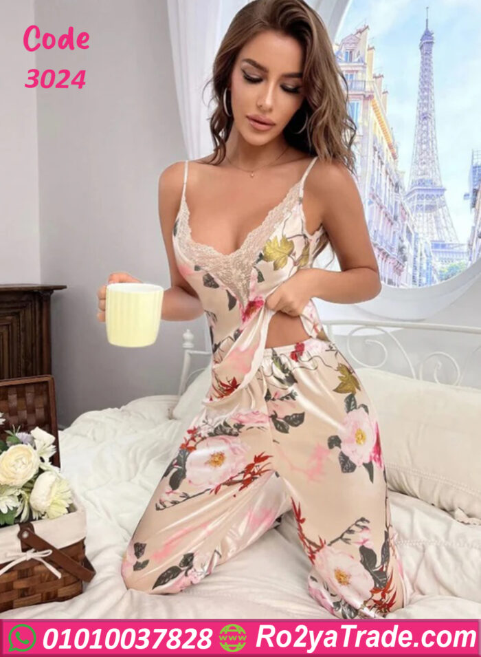 بيجامه حريمي ستان للعرايس - كود 3024