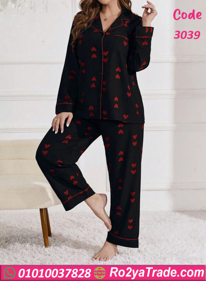 بيجامة نسائية أنيقة - كود 3021