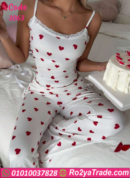 بيجامه حماله حريمي - كود 3063