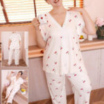 بيجامه قطعتين عرايسي - كود 4027