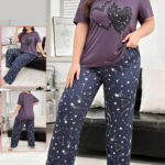 بيجامه حريمي مثيره كيرفي - كود 4038