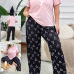 بيجامه حريمي دلع للبنات - كود 4043