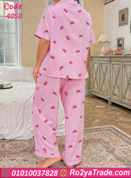 بيجامه صيفي حريمي - كود 4050