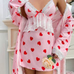 قميص قصير بروب - كود 5167