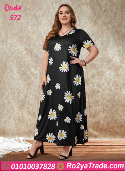 جلابيه بيتي حريمي - كود 572