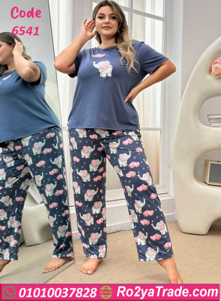 بيجامه كيرفي حريمي - كود 6541