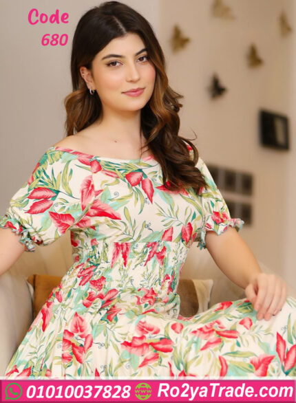جلابيه حريمي بيتي دلع - كود 680