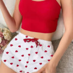 بجامه شورت حريمي - كود 7001