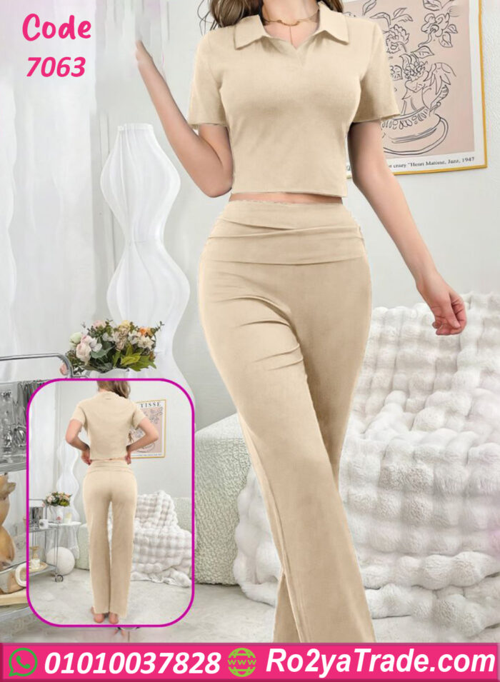 ⁦بيجامه للعرايس مثيره - كود 7063⁩ - الصورة ⁦2⁩