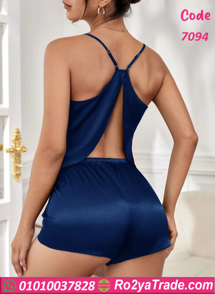 بجامه هوت شورت ستان للعرايس - كود 7094