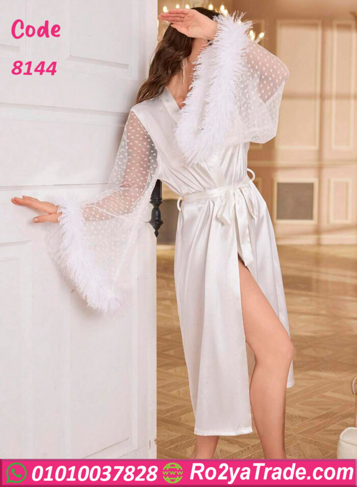 روب لانجري ستان طويل - كود 8144