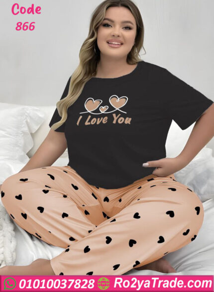 بيجامه كيرفي حريمي - كود 866