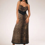 قميص نوم تايجر طويل ومثير - كود B682